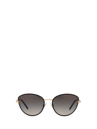Shop Dolce & Gabbana Eyewear Sunglasses In Gold / Matte Black