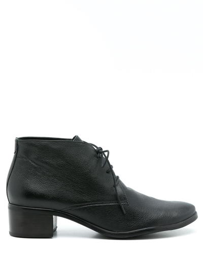 Shop Sarah Chofakian Rizzo Ankle Boots In Black