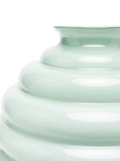 Venini Vaso-deco Ceramic Vase In Green