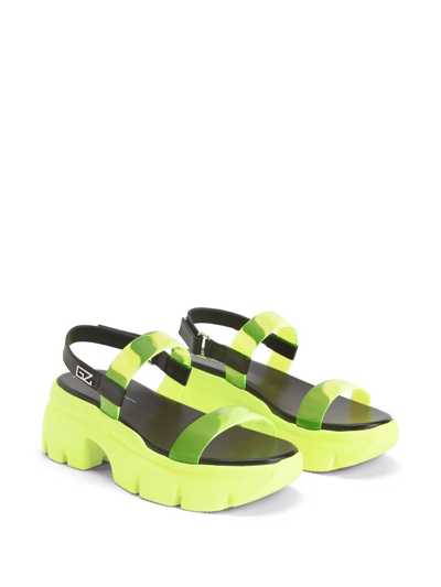 Giuseppe Zanotti Apocalypse Chunky-sole Sandals In Yellow