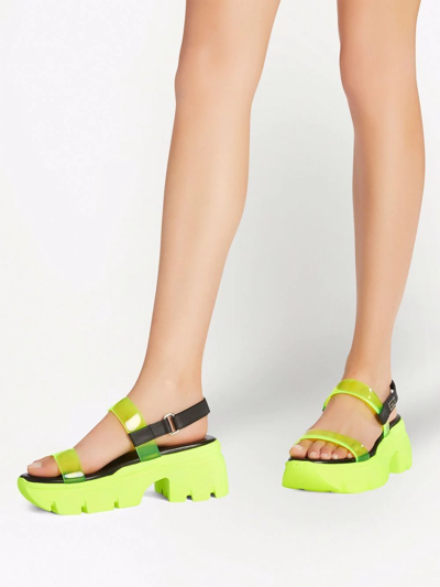 Giuseppe Zanotti Apocalypse Chunky-sole Sandals In Yellow