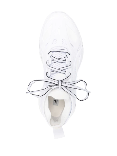 Shop Adidas By Stella Mccartney Lace-up Trainers In Weiss