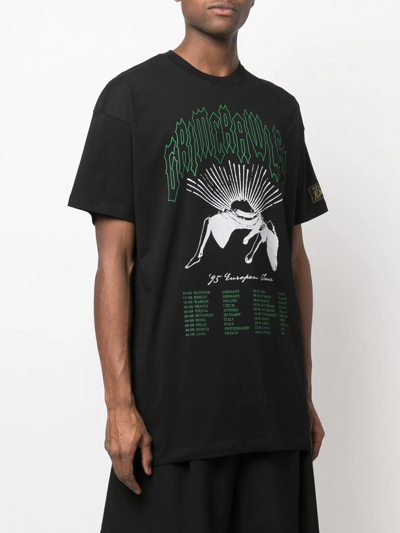 Shop Raf Simons Oversized Grimcrawler T-shirt In Schwarz