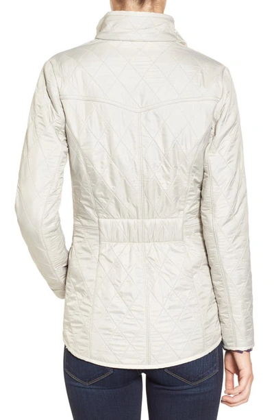 Shop Barbour Flyweight Quilted Jacket In Jasmine/ Pearl