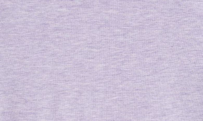 Travismathew Floaties Quarter Zip Pullover In Heather Mulled Grape