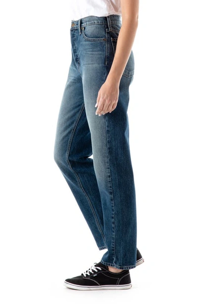 Shop Modern American Jackson High Waist Straight Leg Jeans In Rhiannon
