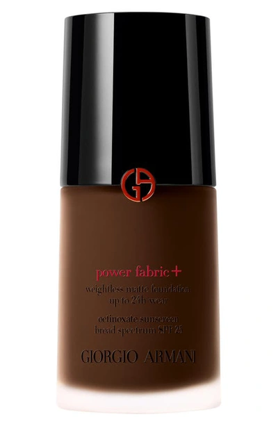 Shop Giorgio Armani Power Fabric+ Foundation Spf 25 In 16