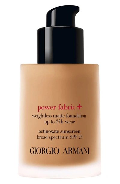 Shop Giorgio Armani Power Fabric+ Foundation Spf 25 In 7.5