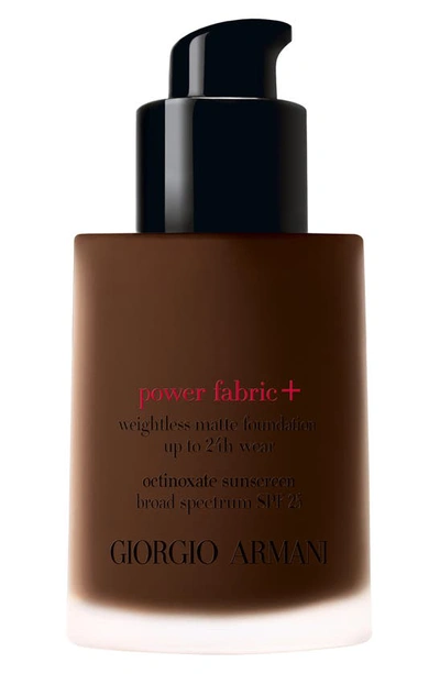 Shop Giorgio Armani Power Fabric+ Foundation Spf 25 In 16
