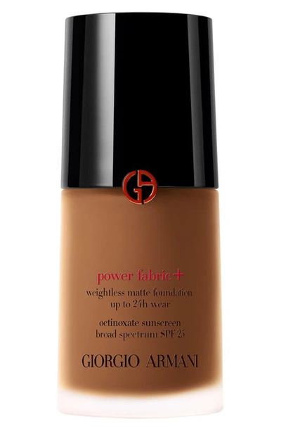 Shop Giorgio Armani Power Fabric+ Foundation Spf 25 In 13