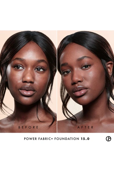 Shop Giorgio Armani Power Fabric+ Foundation Spf 25 In 15