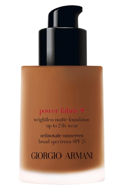 Shop Giorgio Armani Power Fabric+ Foundation Spf 25 In 12