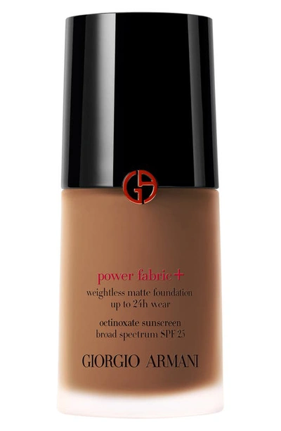 Shop Giorgio Armani Power Fabric+ Foundation Spf 25 In 11