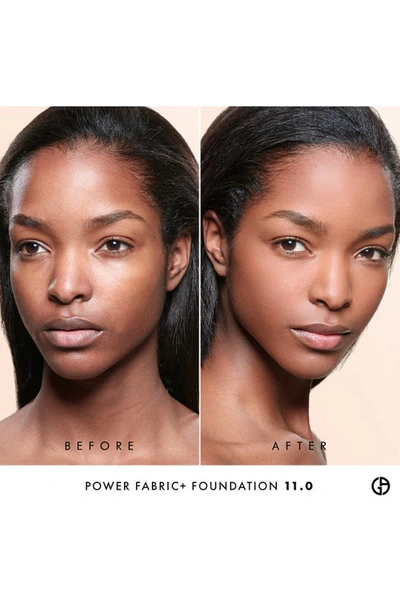 Shop Giorgio Armani Power Fabric+ Foundation Spf 25 In 11