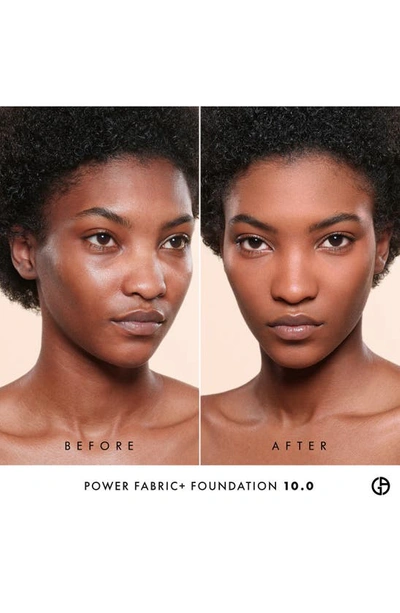 Shop Giorgio Armani Power Fabric+ Foundation Spf 25 In 10