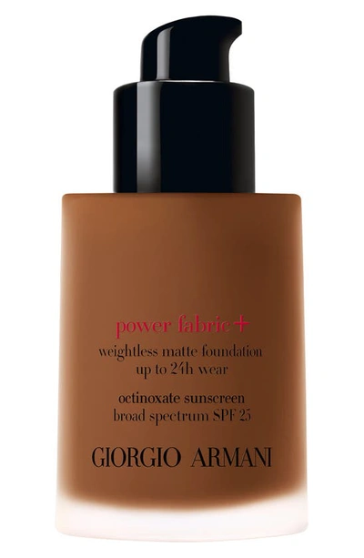 Shop Giorgio Armani Power Fabric+ Foundation Spf 25 In 14