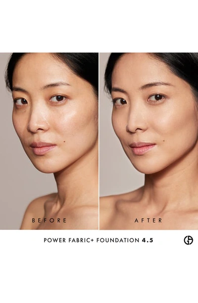 Shop Giorgio Armani Power Fabric+ Foundation Spf 25 In 4.5