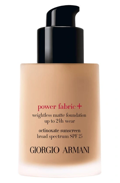 Shop Giorgio Armani Power Fabric+ Foundation Spf 25 In 5.75