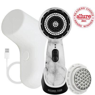 Shop Michael Todd Beauty Soniclear Petite Antimicrobial Sonic Skin Cleansing System - White Marble