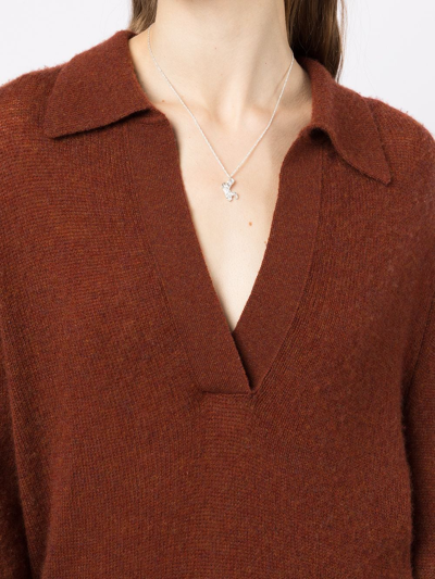 K 字母吊饰项链