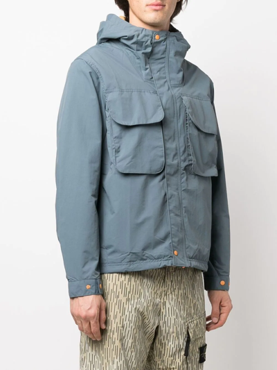 Shop Patagonia Recycled Light-weight Jacket In Blau