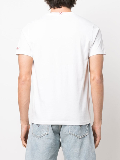 Mc2 Saint Barth X Peanuts™ Snoopy Padel Club T-shirt In White