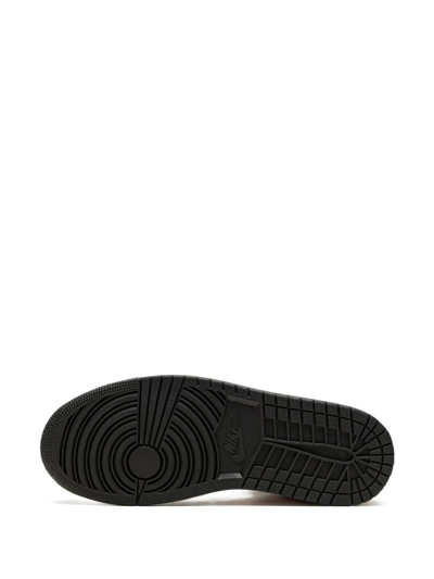Jordan Air  1 Mid Sneakers In Schwarz