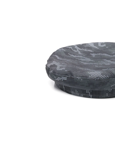 Manokhi Printed Baker Boy Hat In Grau