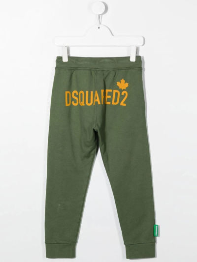 Dsquared2 One Life One Planet Trousers In Green