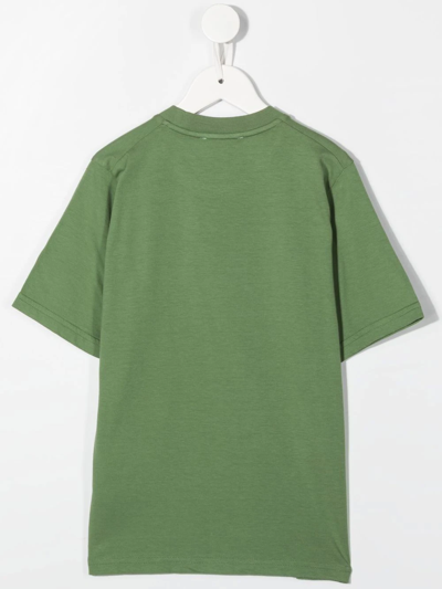 Dsquared2 Teen One Life One Planet T-shirt In Green