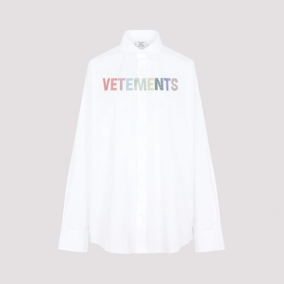 Shop Vetements Vetement In White