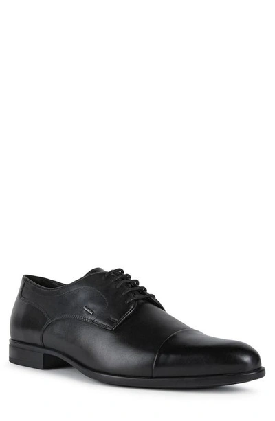 Geox Men's Iacopo Wide Abx Waterproof Cap Toe Derby Shoes In Black |  ModeSens