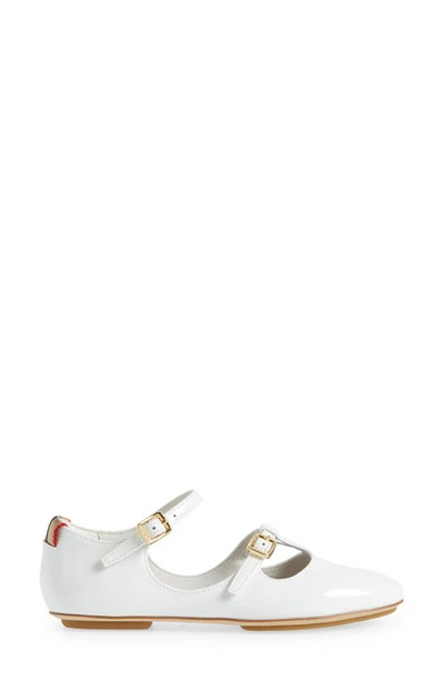Shop Burberry Jesse Mary Jane In Optic White