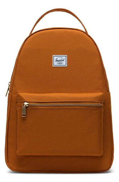 Shop Herschel Supply Co Nova Mid Volume Backpack In Pumpkin Spice