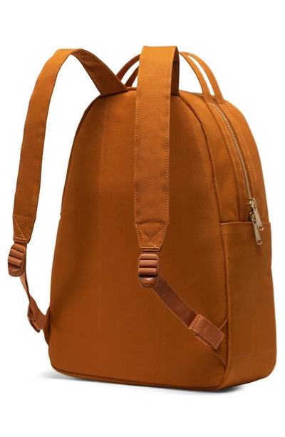 Shop Herschel Supply Co Nova Mid Volume Backpack In Pumpkin Spice