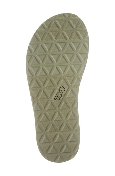 Shop Teva Midform Universal Canvas Sandal In Olive