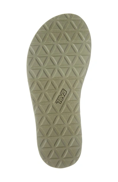 Teva Midform Universal Canvas Sandals In Olive