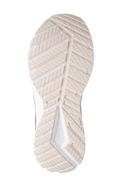 Shop Brooks Revel 4 Hybrid Running Shoe In Almond/ Metallic/ Primrose