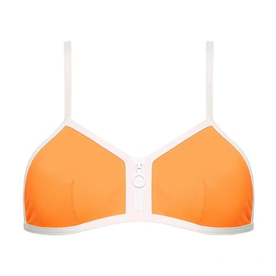 Eres Sifflet Triangle Bikini Top In Limonade Faience