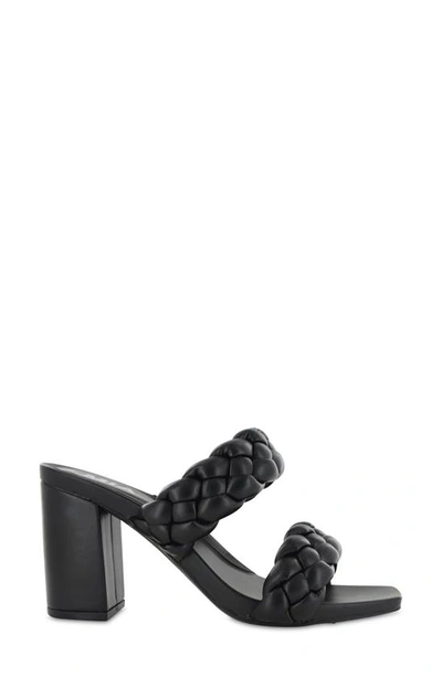 Shop Mia Maine Braided Sandal In Black