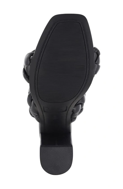 Shop Mia Maine Braided Sandal In Black
