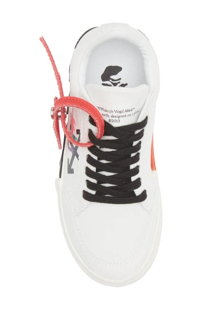 Shop Off-white Monster Vulcanzied Sneaker In White/ Black