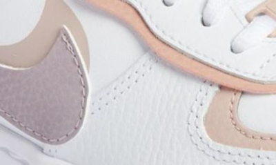 Nike Air Force 1 Shadow Women's Shoes In White/ Amethyst Ash/ Pink