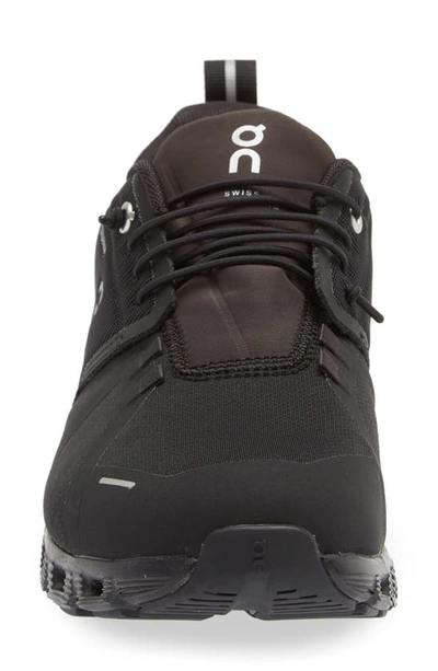 Shop On Cloud 5 Waterproof Running Shoe In All Black