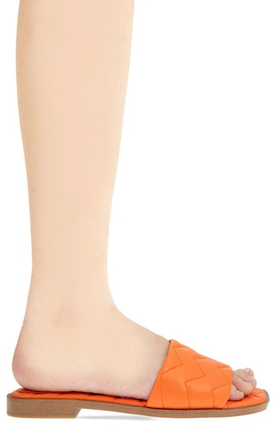 Shop Bcbg Lindy Slide Sandal In Spicy Orange