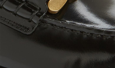 Tod's Gomma Basso Loafer In Nero