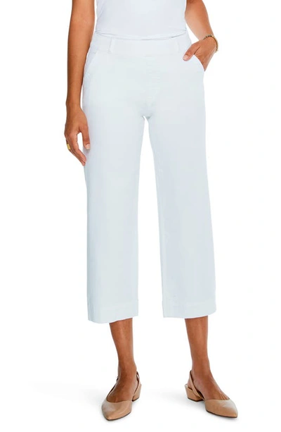 Shop Nic + Zoe All Day Wide Leg Crop Pants In Paper White