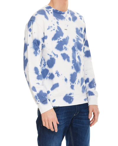 Shop Apc Olivier Sweatshirt In Blue