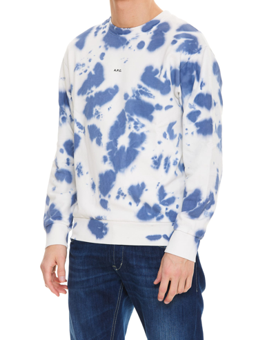 Shop Apc Olivier Sweatshirt In Blue
