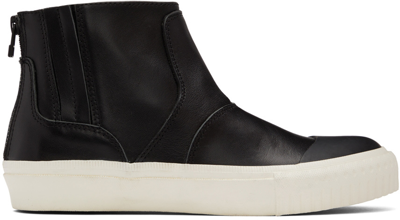 Regulation Yohji Yamamoto Black Gore Sneakers In 2 Black